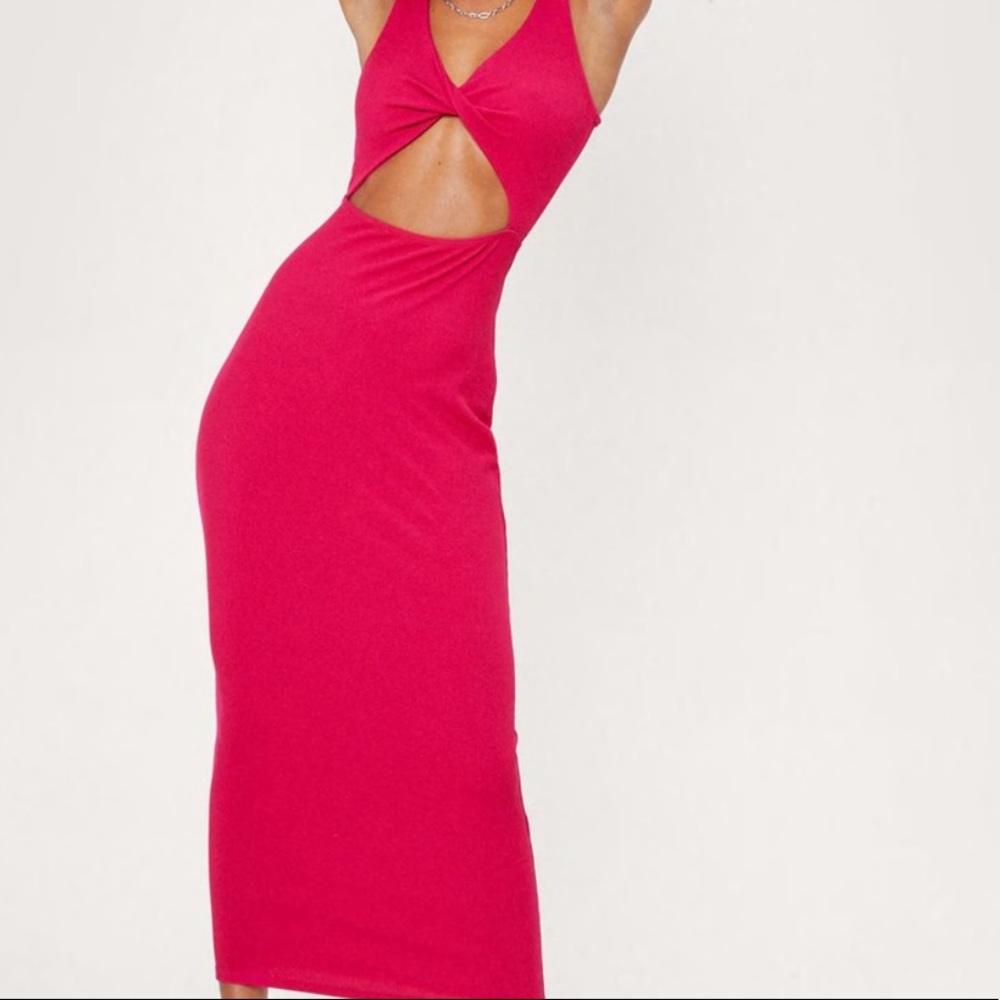 Nasty Gal Cut Out Dress